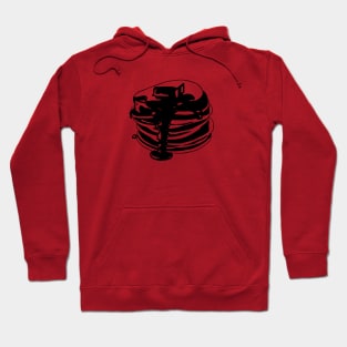 Contrast Pancakes (transparent) Hoodie